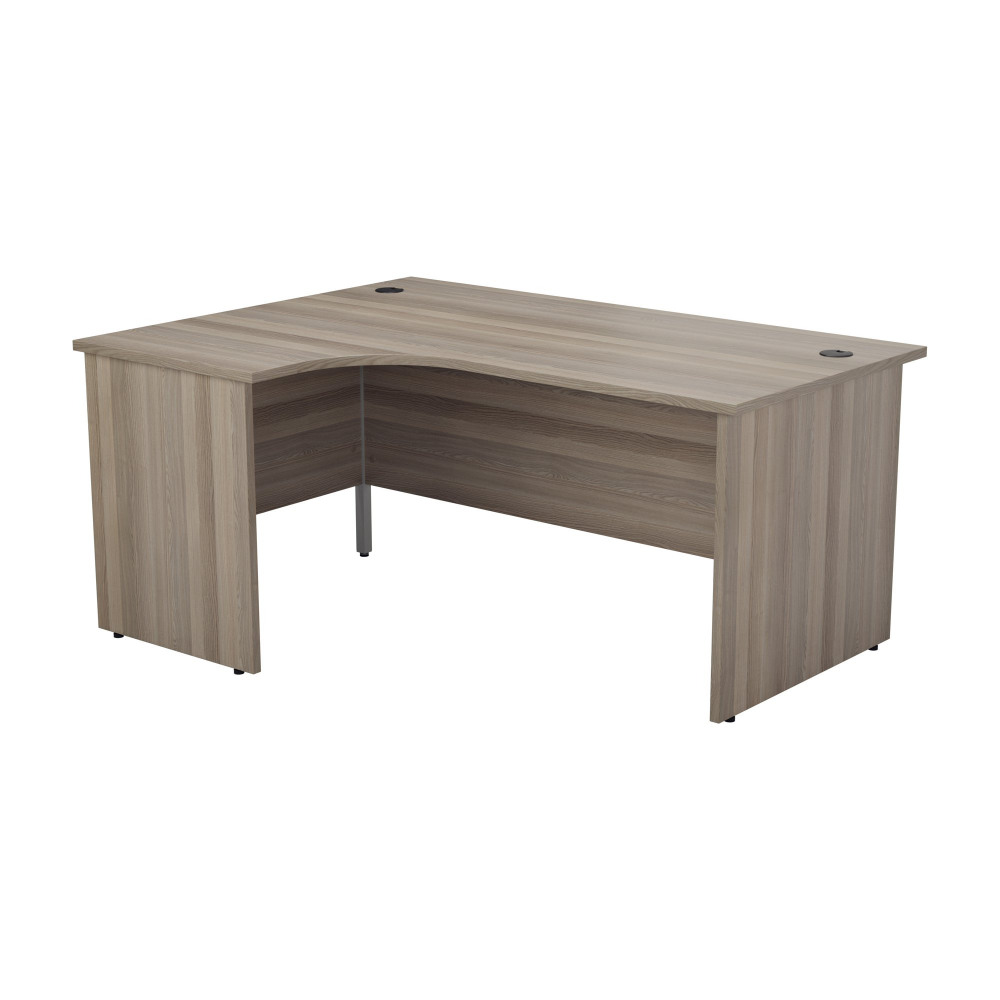 PANEL LEFT HAND RADIAL DESK 1800X1200 GR