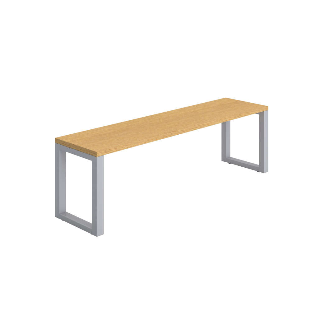 PICNIC BENCH (FSC) 1400 SORANO OAK/SILVE