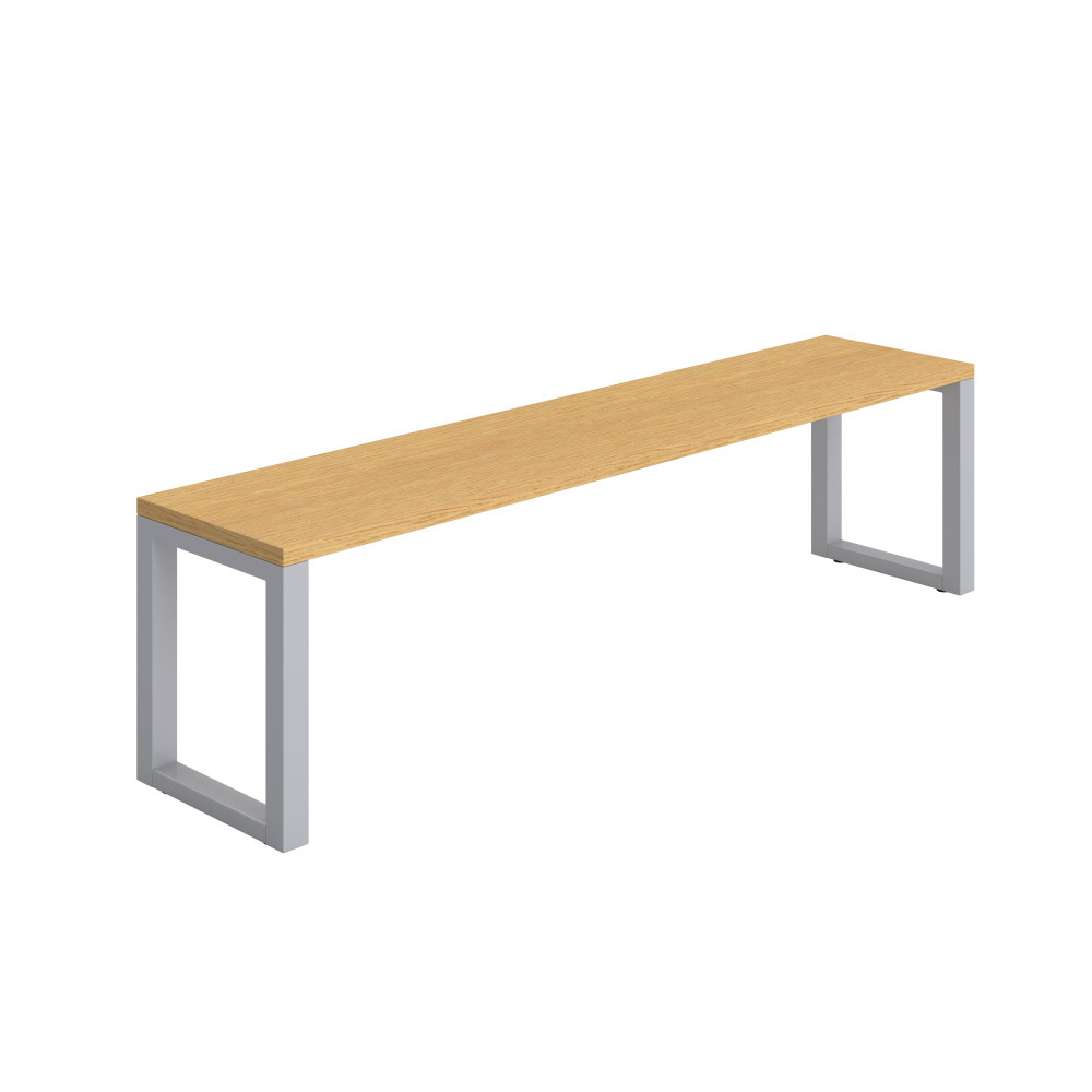 PICNIC BENCH (FSC) 1600 SORANO OAK/SILVE