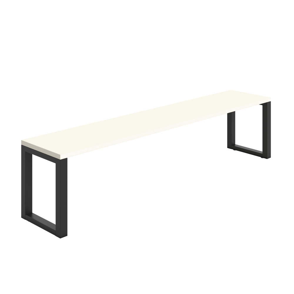 PICNIC BENCH (FSC) 1800 WHITE/BLACK