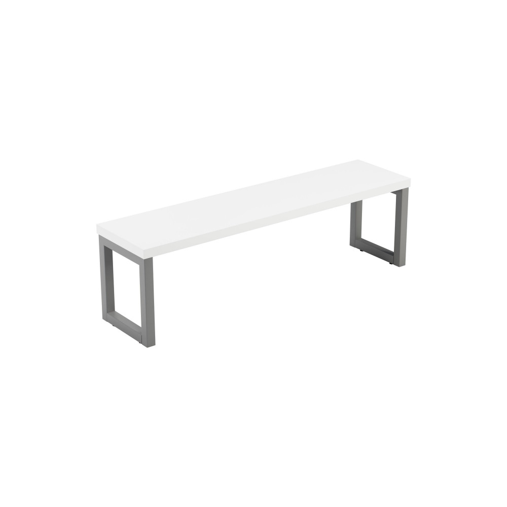 PICNIC BENCH (FSC) 1800 WHITE/SILVER