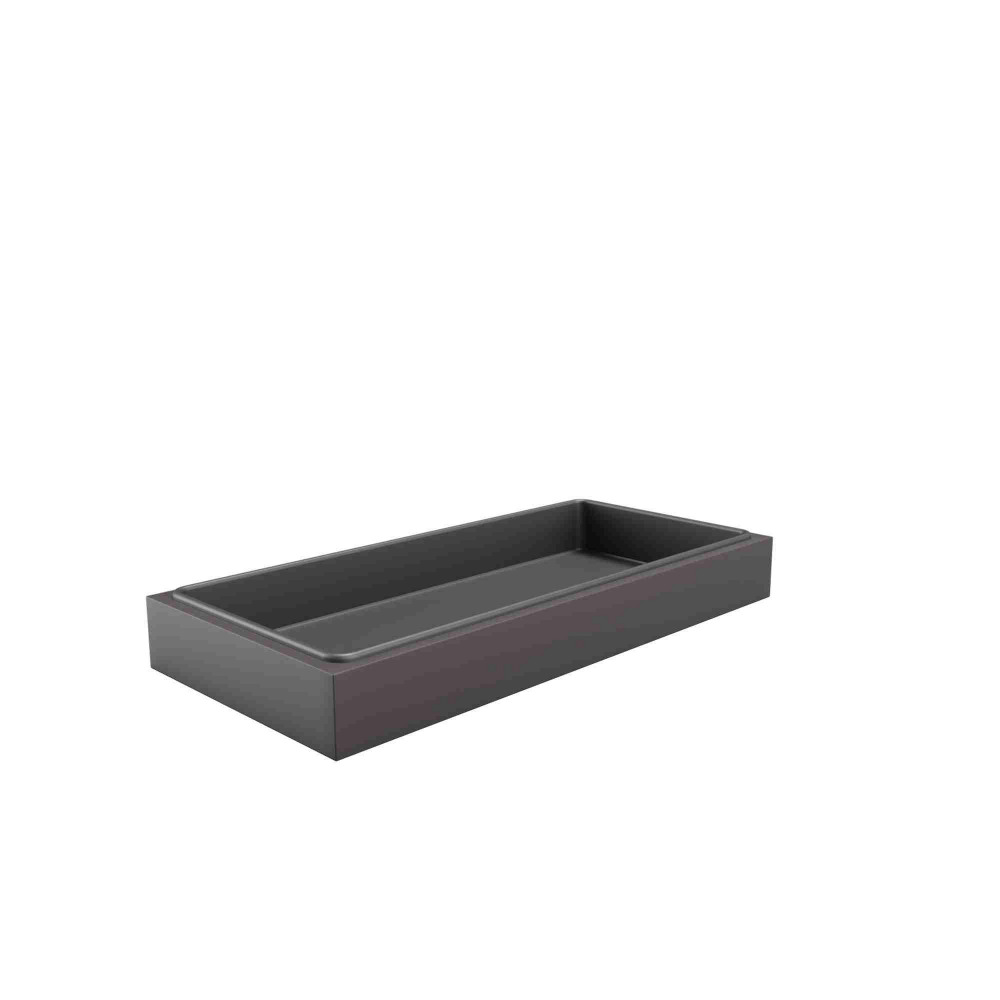 BISLEY STEEL PLANTER WITH PLASTIC LINER
