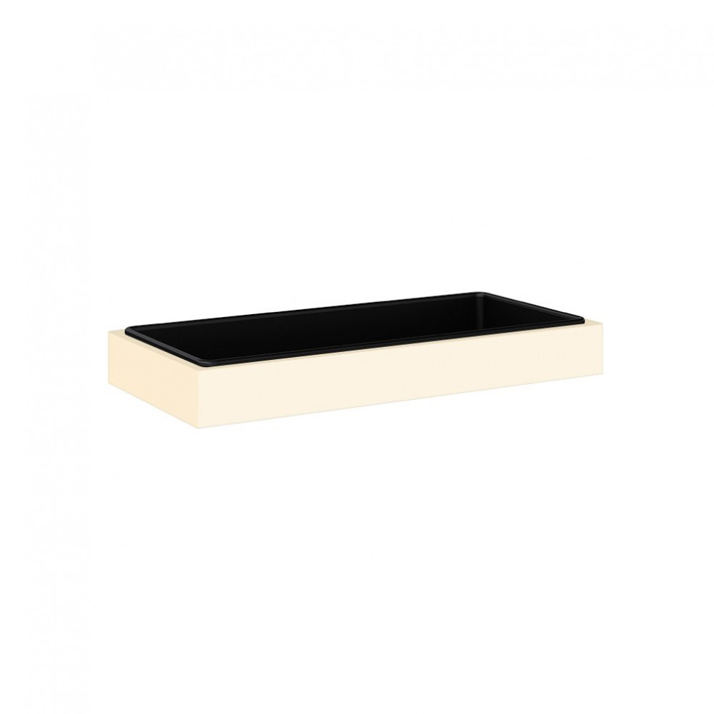 BISLEY STEEL PLANTER WITH PLASTIC LINER