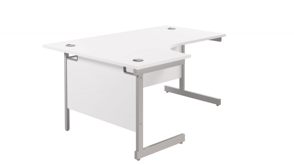 SINGLE UPRIGHT LEFT HAND RADIAL DESK (FS
