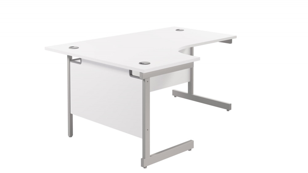 SINGLE UPRIGHT LEFT HAND RADIAL DESK (FS