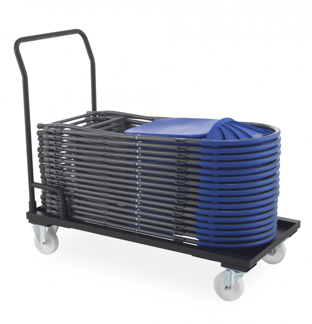 FOLDING CHAIR TROLLEY 40 FOLDING CHAIRS