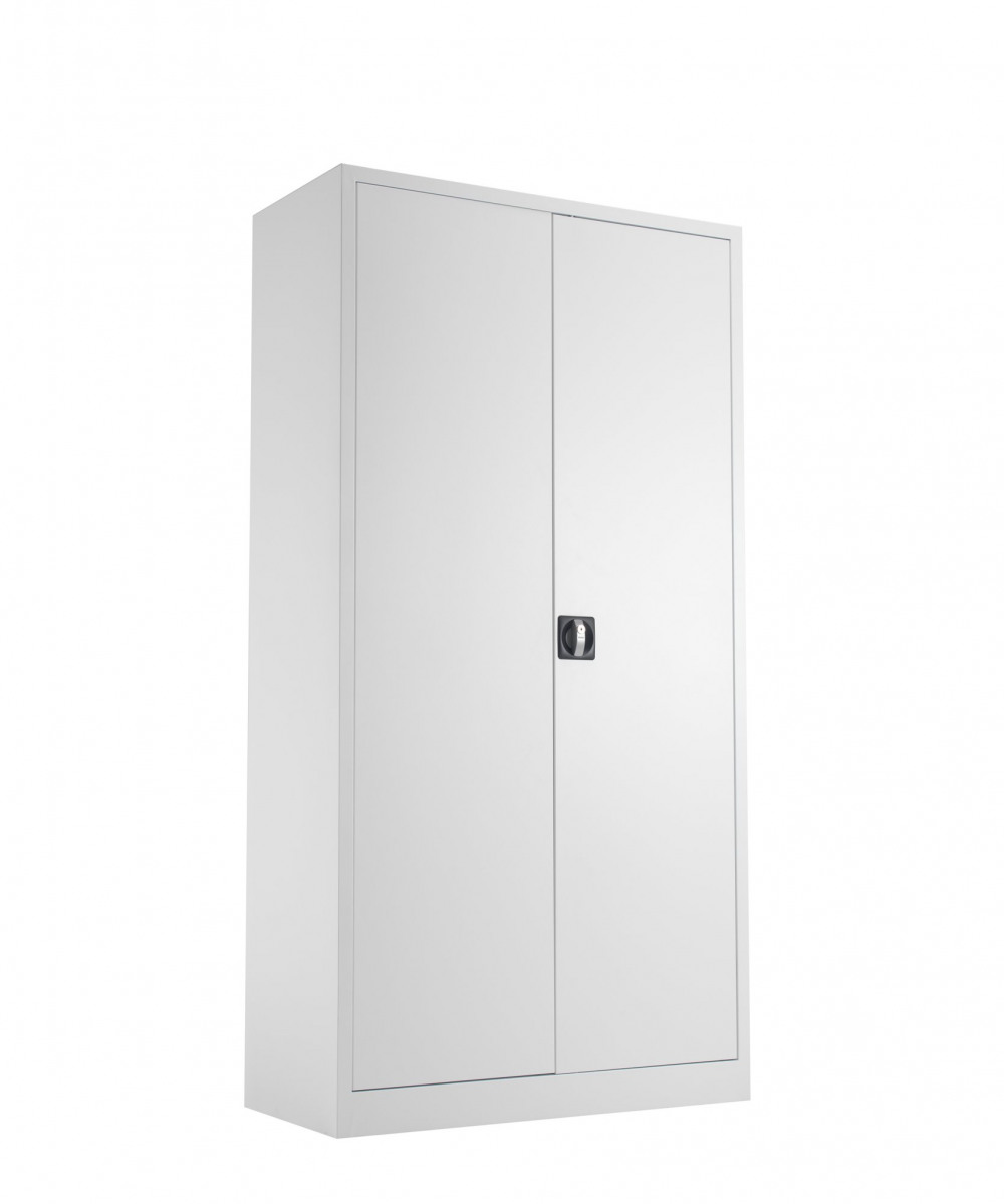 TC STEEL DOUBLE DOOR CUPBOARD 1790MM WHI