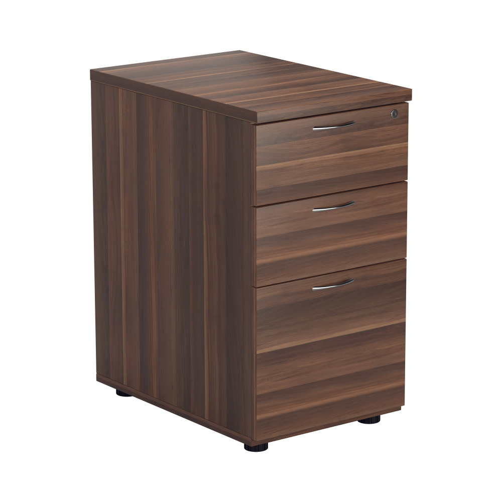 ESSENTIALS DESK HIGH 3 DRAWER PEDESTAL (