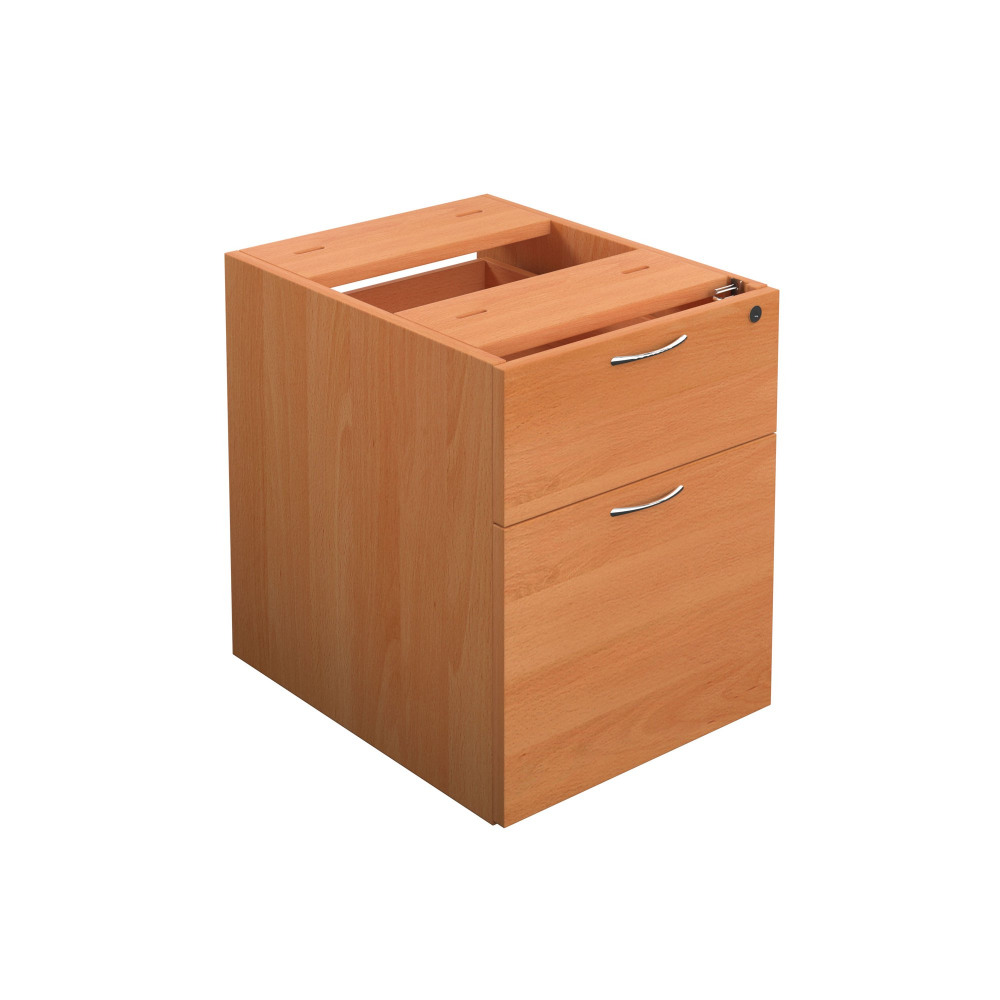 ESSENTIALS FIXED PEDESTAL 2 DRAWERS (FSC