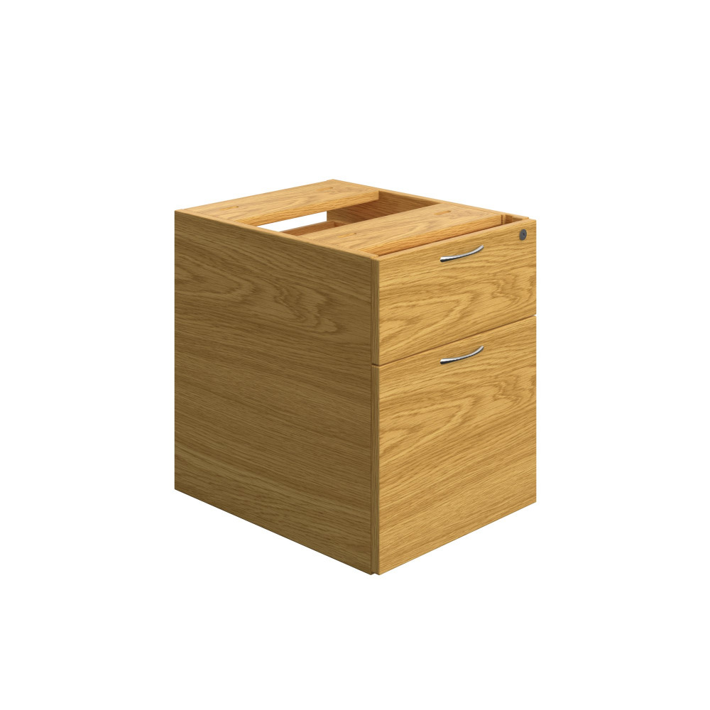 ESSENTIALS FIXED PEDESTAL 2 DRAWERS (FSC