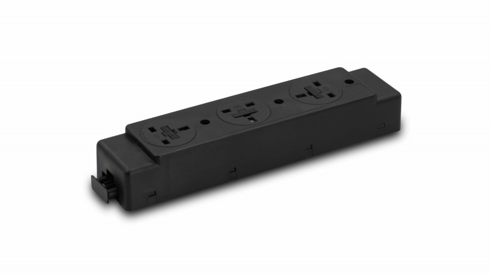 UNDER DESK POWER MODULE 3 X UK POWER SOC
