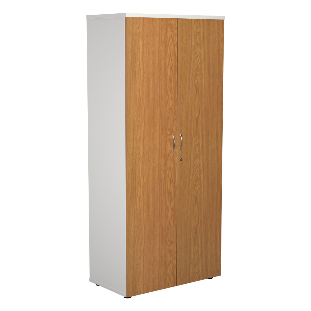WOODEN CUPBOARD (FSC) 1800 NOVA OAK/WHIT