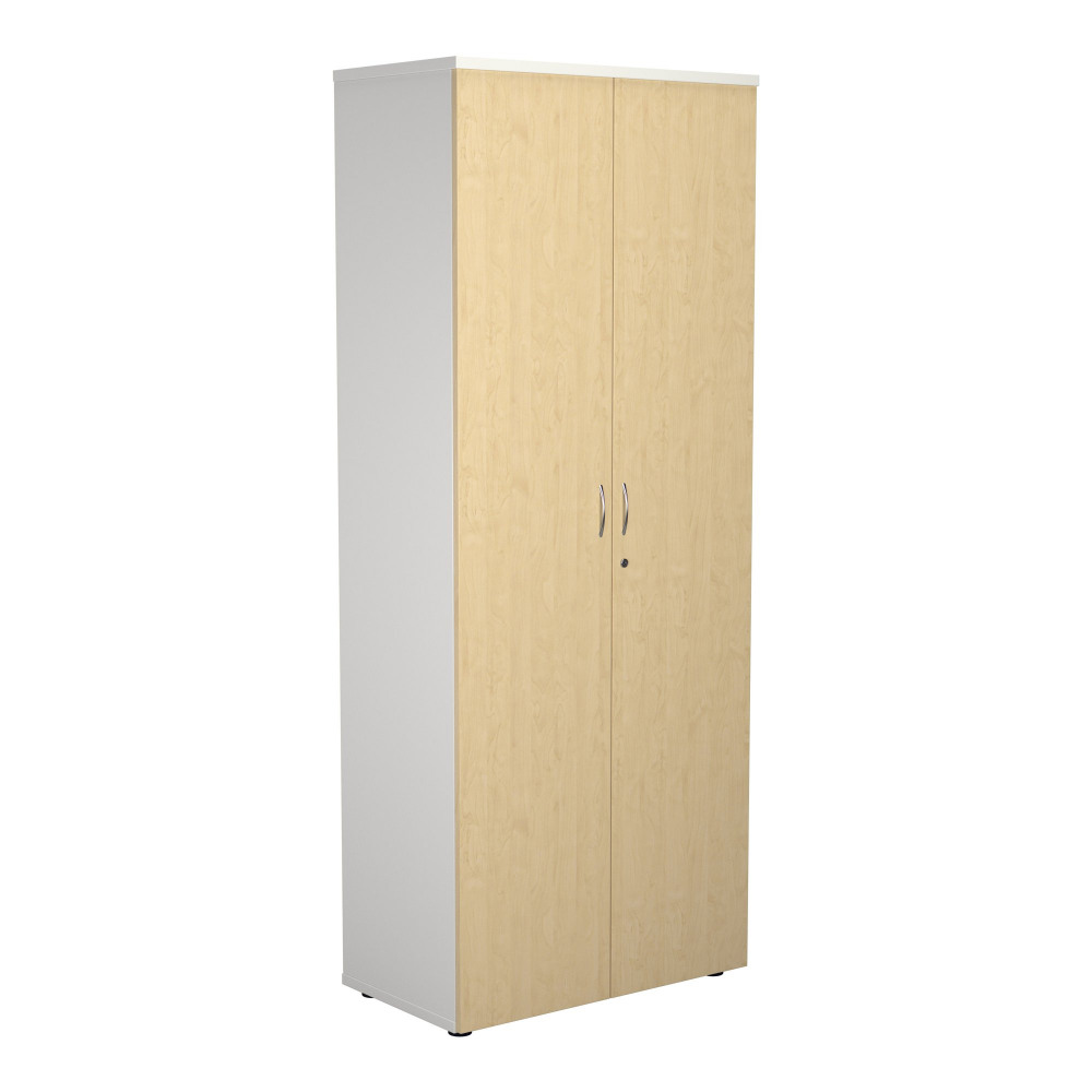 WOODEN CUPBOARD (FSC) 2000 MAPLE/WHITE