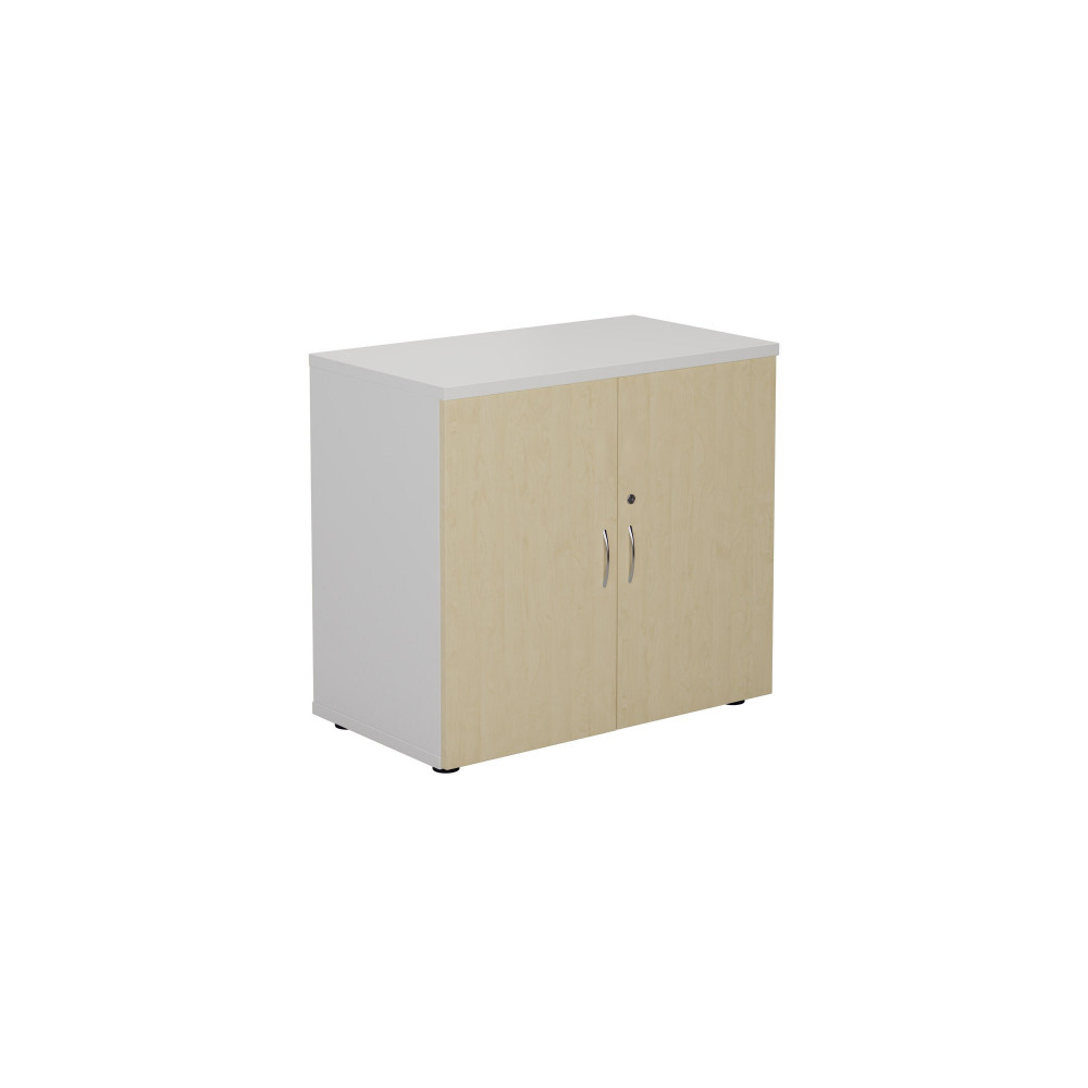 WOODEN CUPBOARD (FSC) 700 MAPLE/WHITE