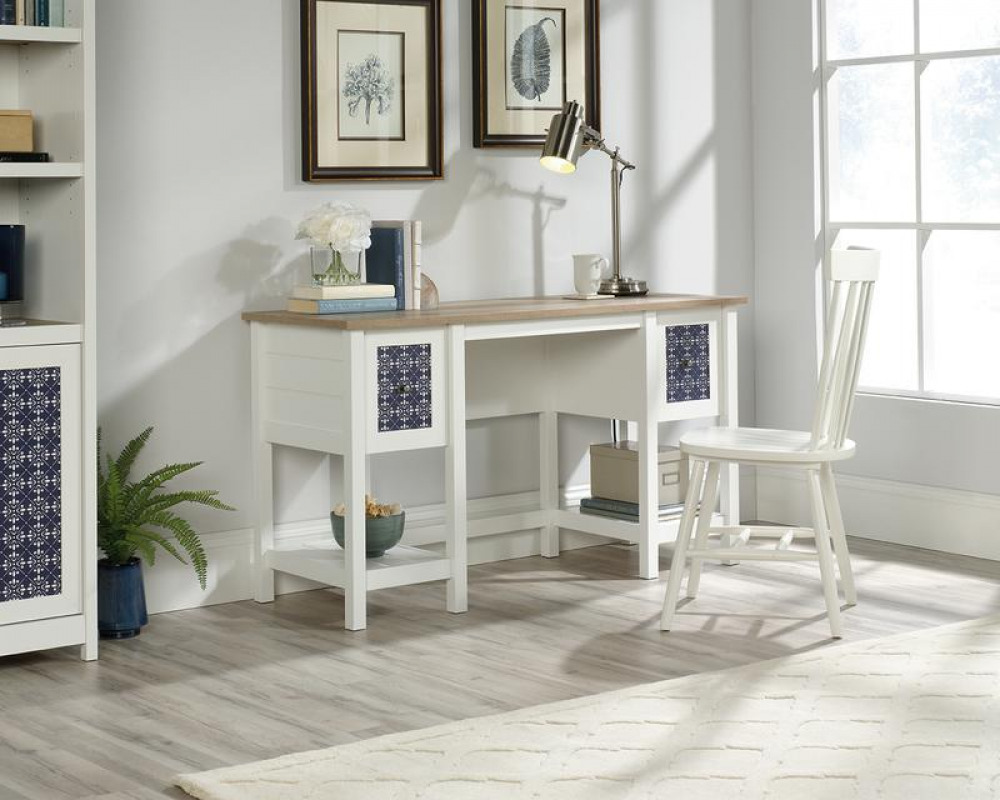 MEDITERRANEAN SHAKER STYLE DESK WHITE