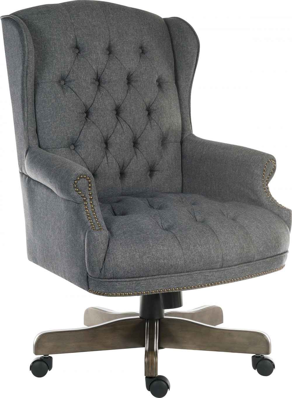 CHAIRMAN GREY EXEC FABRIC CHAIR