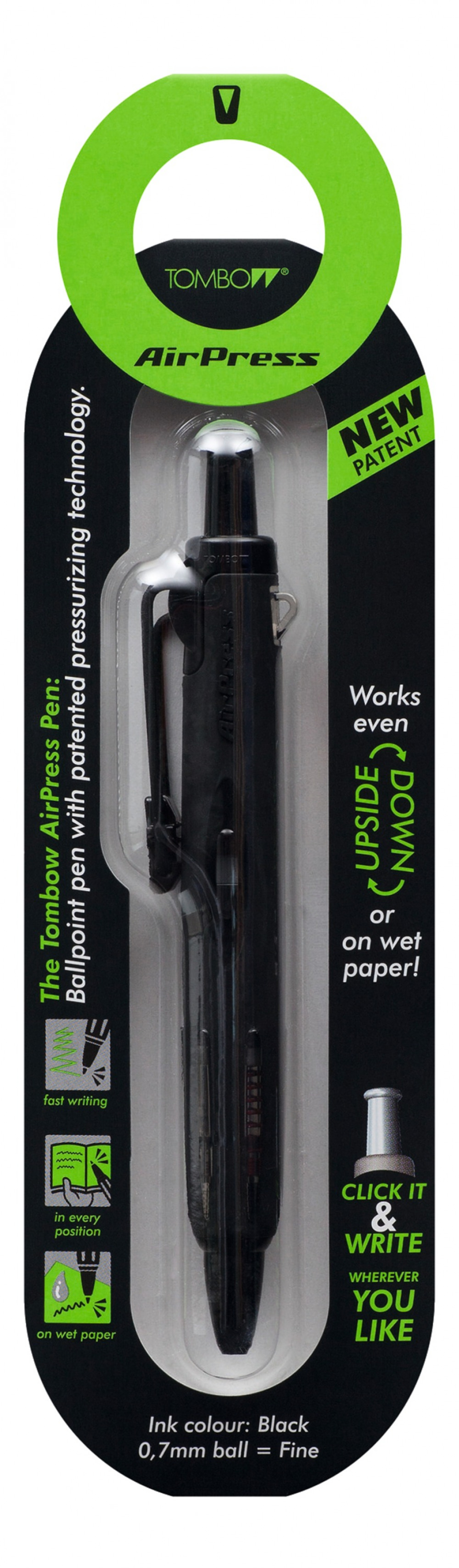 AIRPRESS PEN ALL BK BARREL BK PK1