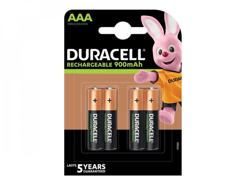DUR AAA CELL 900MAH RECHARGEABLE BATTERI