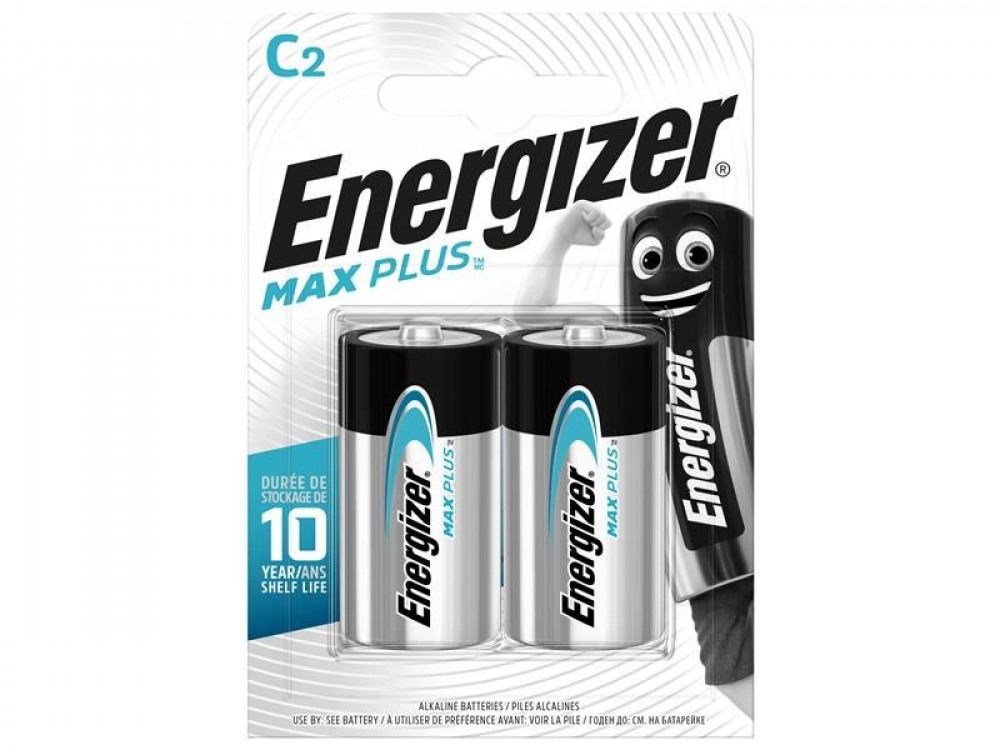 ENERGIZER MAX PLUS C PK2