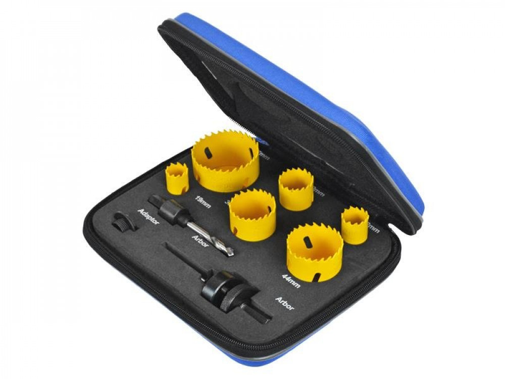 FAI PROFESSIONAL HOLESAW KIT, 9 PIECE