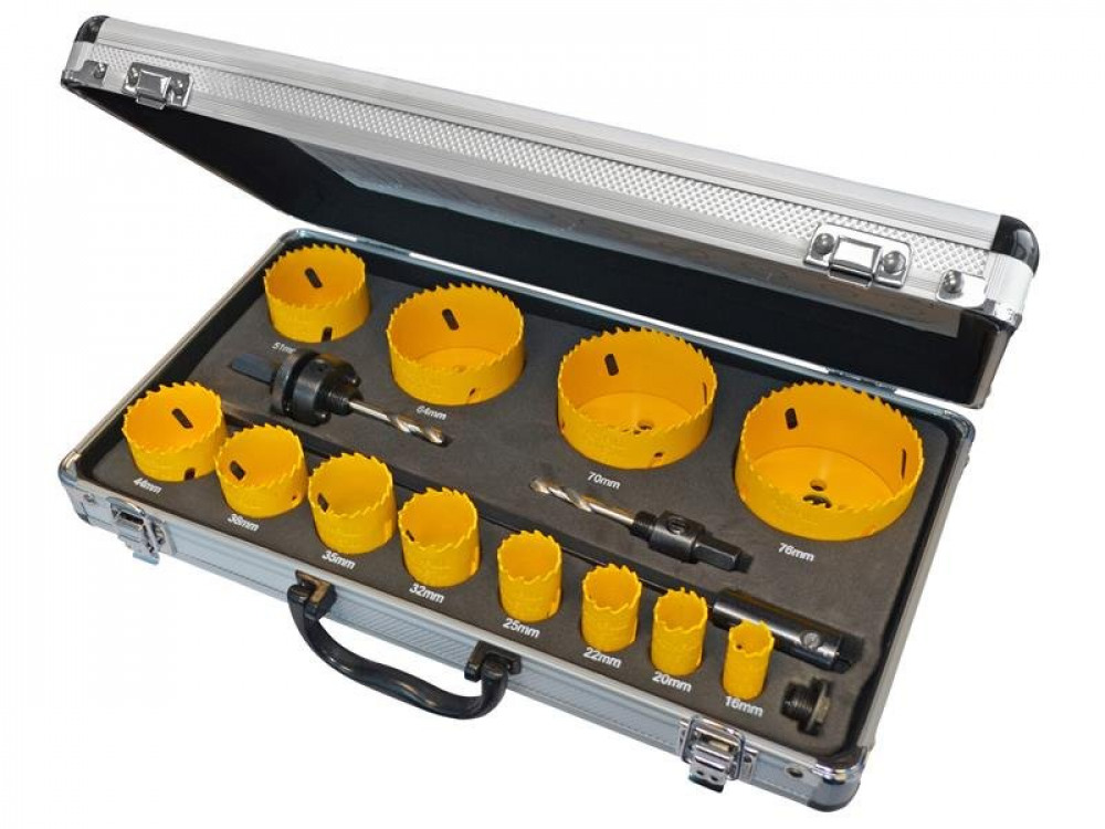 FAI UNIVERSAL VARIPITCH HOLESAW KIT, 16