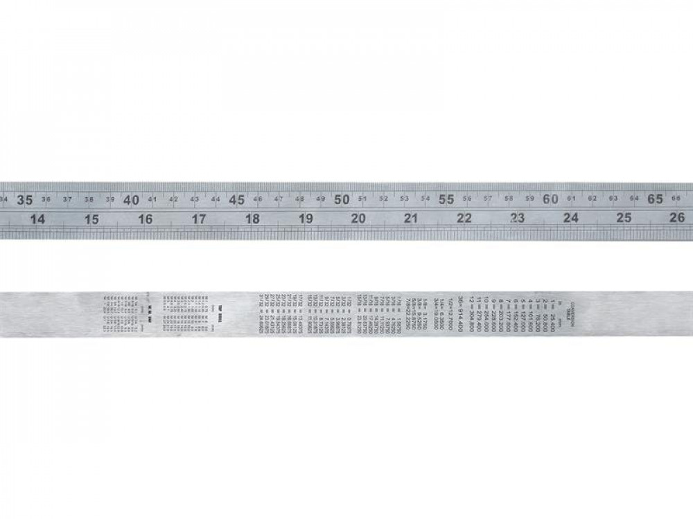 FAI STEEL RULE 1M / 39IN X 30MM