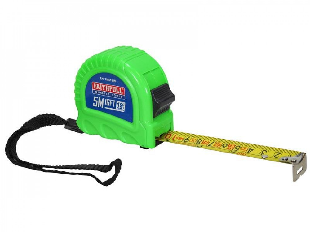 FAI TWIN LOCK TAPE MEASURE 5M/16FT (WIDT
