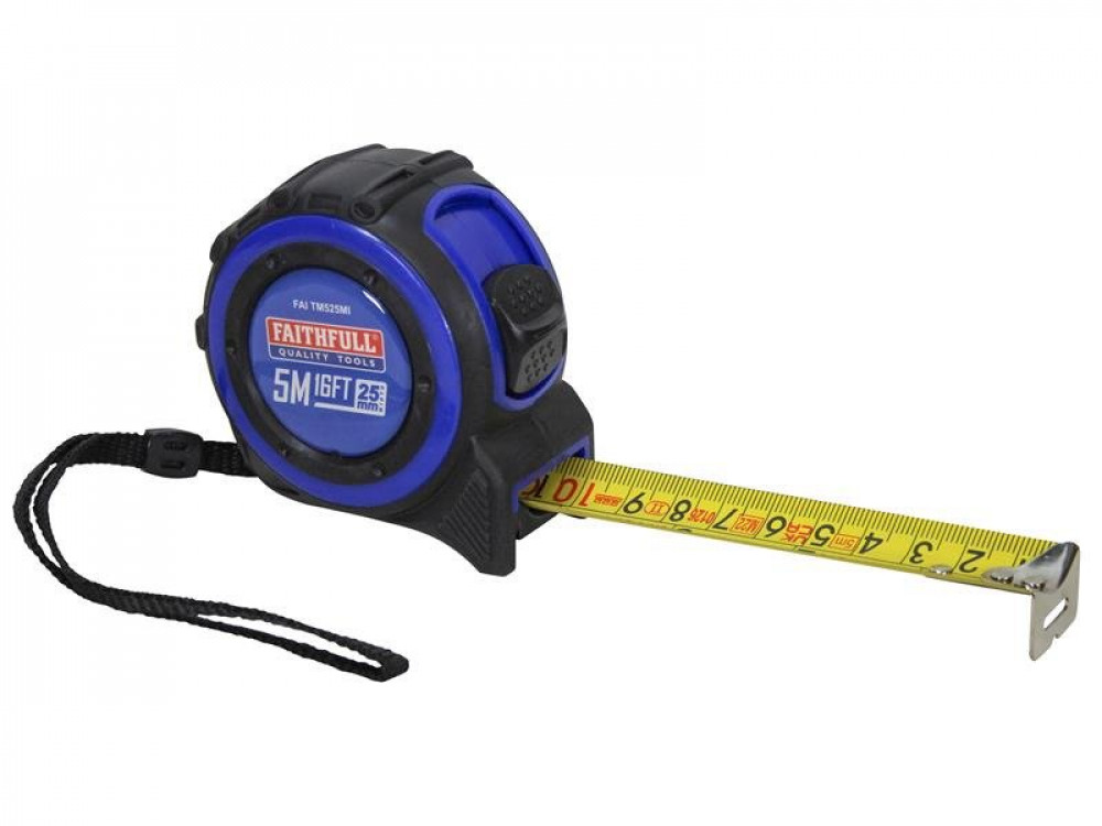 FAI TRADE TAPE MEASURE 5M/16FT (WIDTH 25