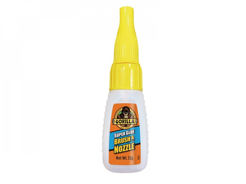 GRG GORILLA SUPERGLUE BRUSH & NOZZLE 12G