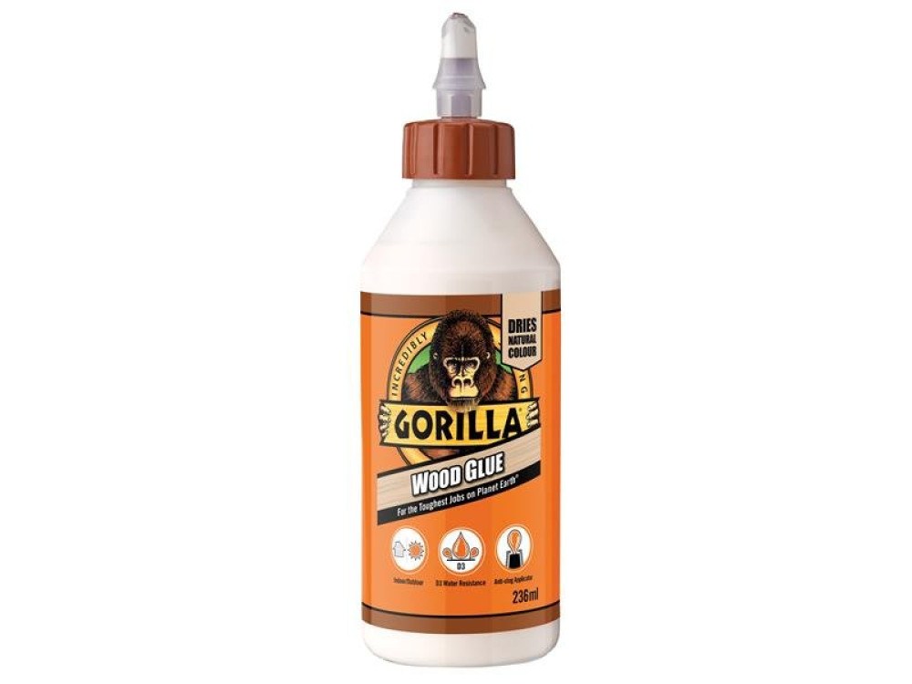 GRG GORILLA PVA WOOD GLUE 236ML