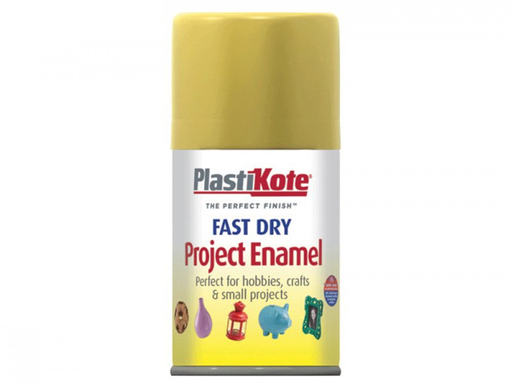 PKT FAST DRY ENAMEL AEROSOL GOLD LEAF 10