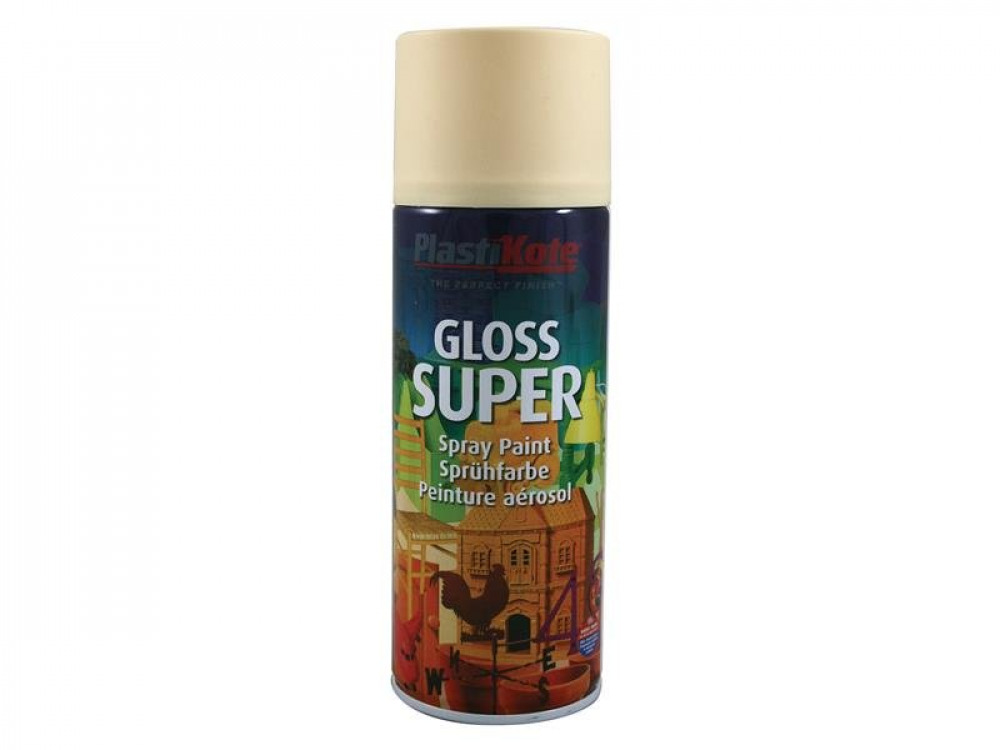 PKT GLOSS SUPER SPRAY ANTIQUE WHITE 400M