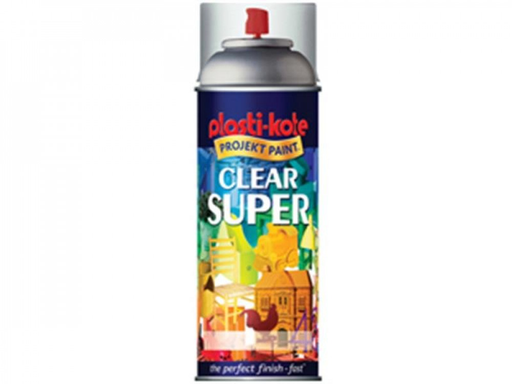 PKT GLOSS SUPER SPRAY CLEAR 400ML