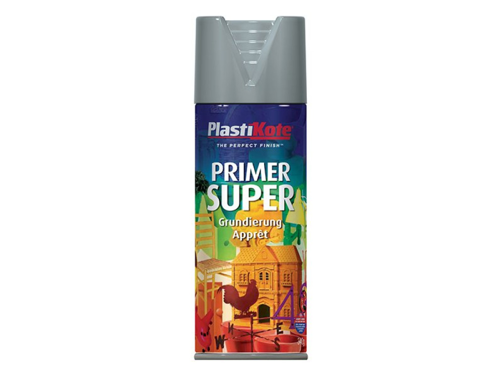 PKT SUPER SPRAY PRIMER GREY 400ML