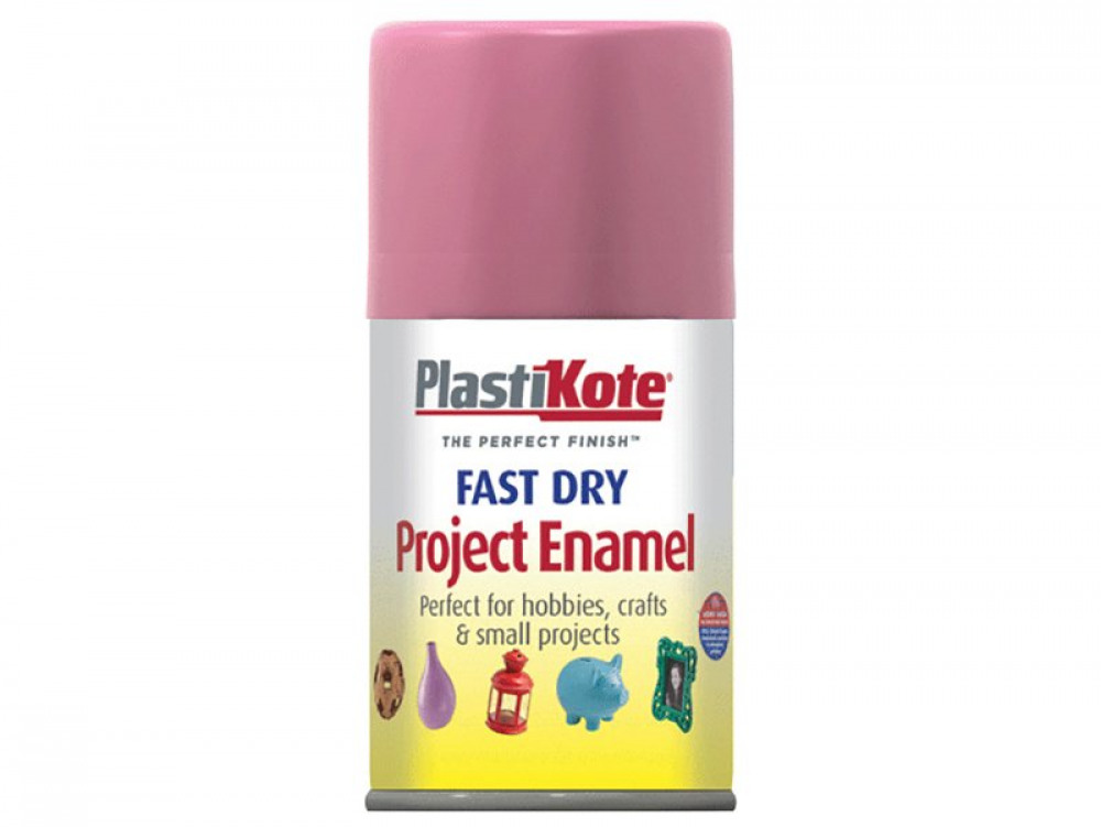 PKT FAST DRY ENAMEL AEROSOL HOT PINK 100