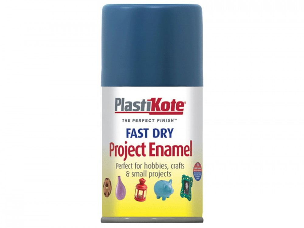 PKT FAST DRY ENAMEL AEROSOL HARBOUR BLUE