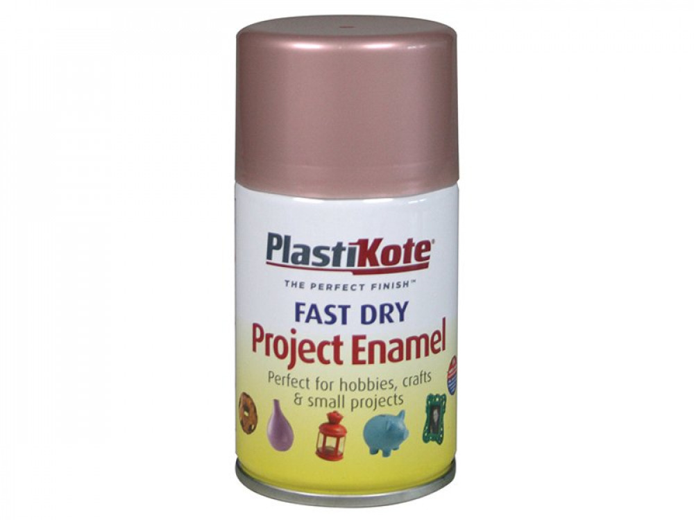 PKT FAST DRY ENAMEL AEROSOL ROSE GOLD 10