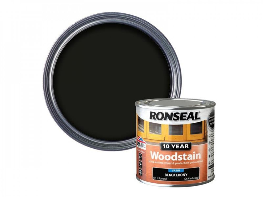 RSL 10 YEAR WOODSTAIN EBONY 250ML