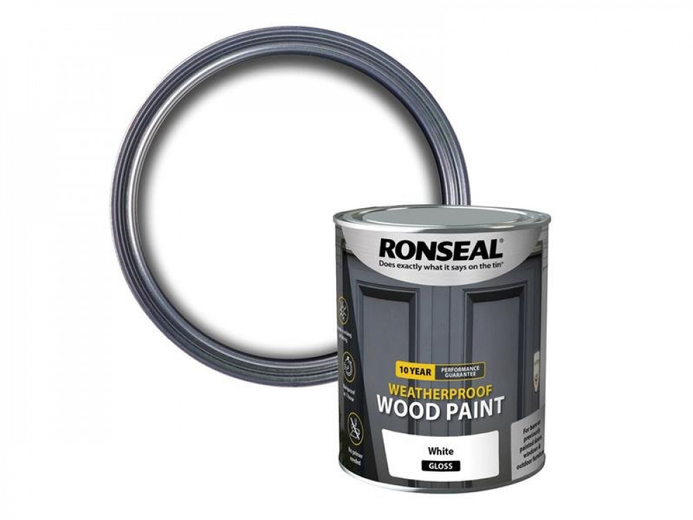 RSL 10 YEAR WEATHERPROOF WOOD PAINT WHIT