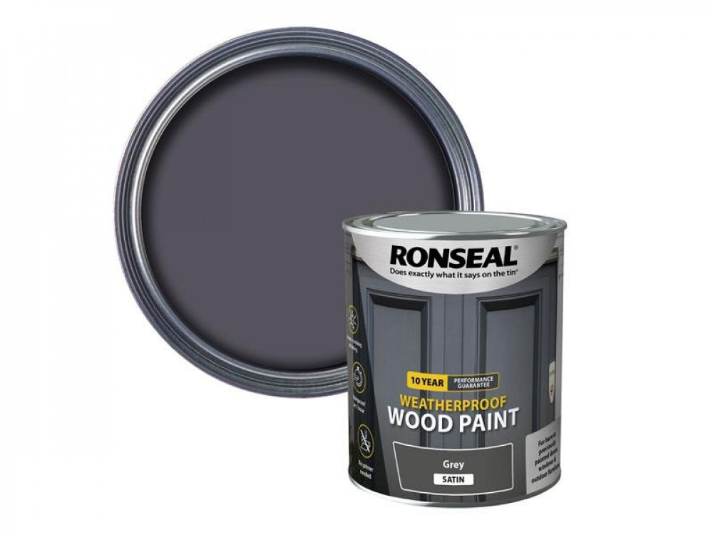 RSL 10 YEAR WEATHERPROOF WOOD PAINT GREY