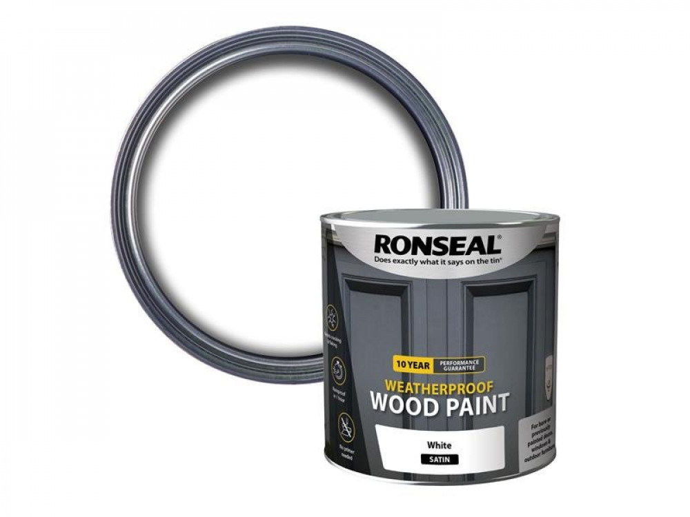 RSL 10 YEAR WEATHERPROOF WOOD PAINT WHIT