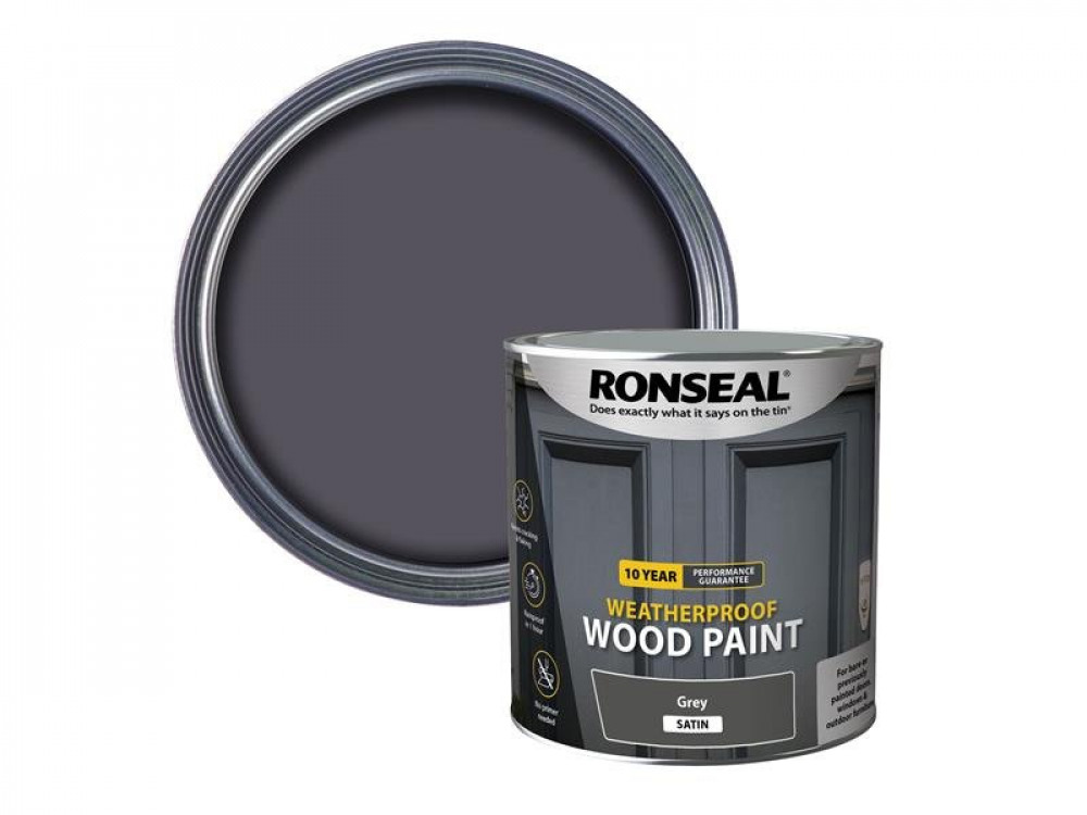 RSL 10 YEAR WEATHERPROOF WOOD PAINT GREY