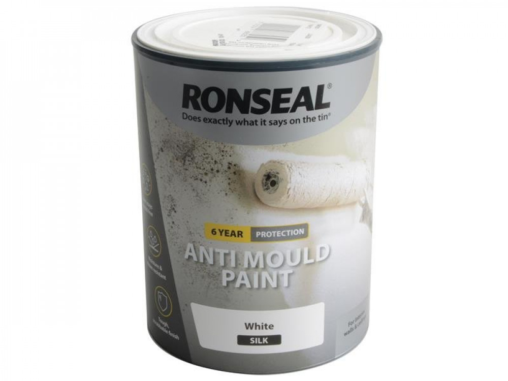 RSL 6 YEAR ANTI MOULD PAINT WHITE SILK 7