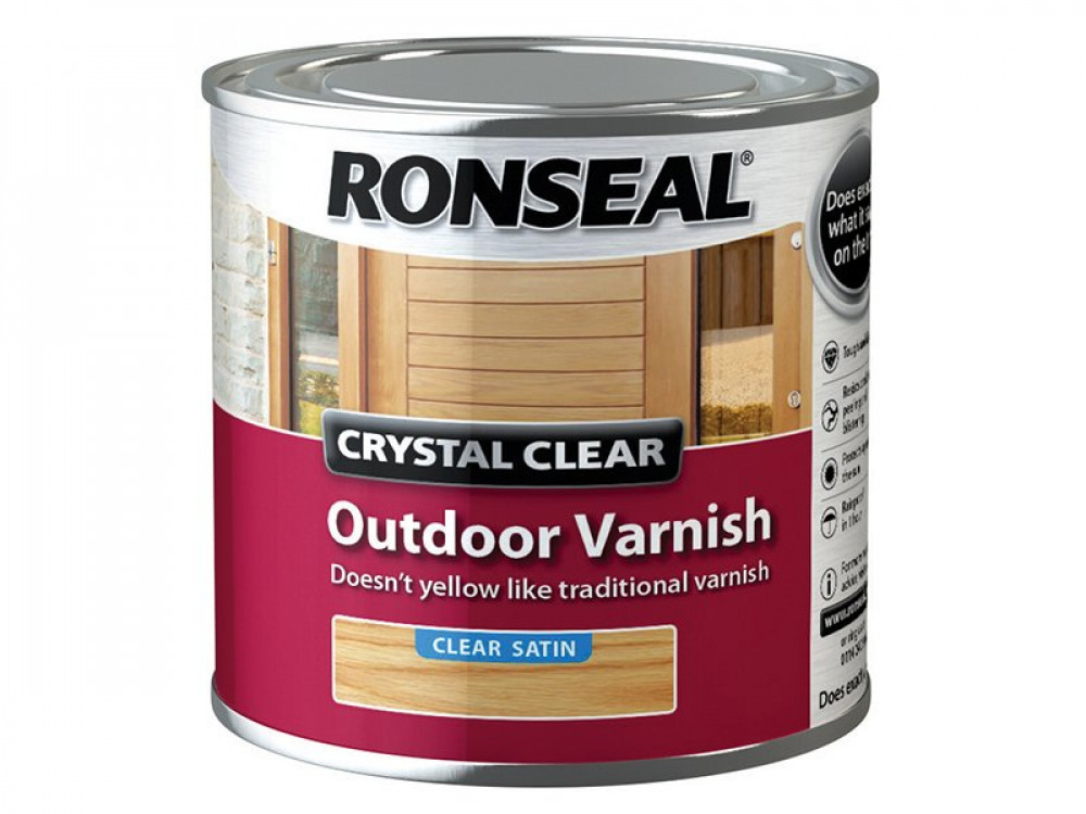 RSL CRYSTAL CLEAR OUTDOOR VARNISH SATIN