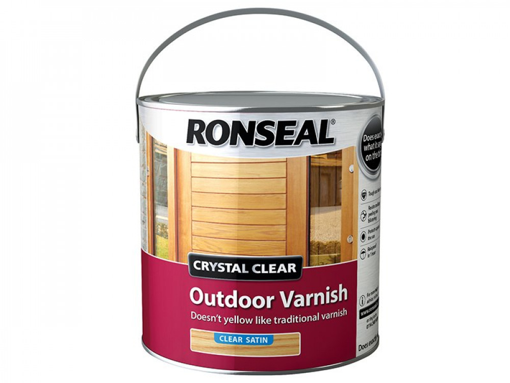 RSL CRYSTAL CLEAR OUTDOOR VARNISH SATIN