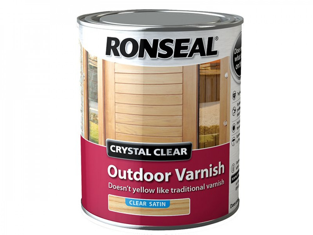 RSL CRYSTAL CLEAR OUTDOOR VARNISH SATIN