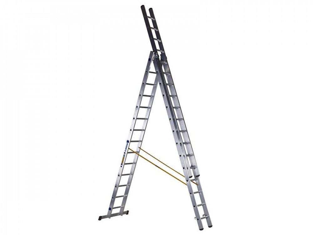 ZAR D-RUNG COMBINATION LADDER 3-PART 3 X