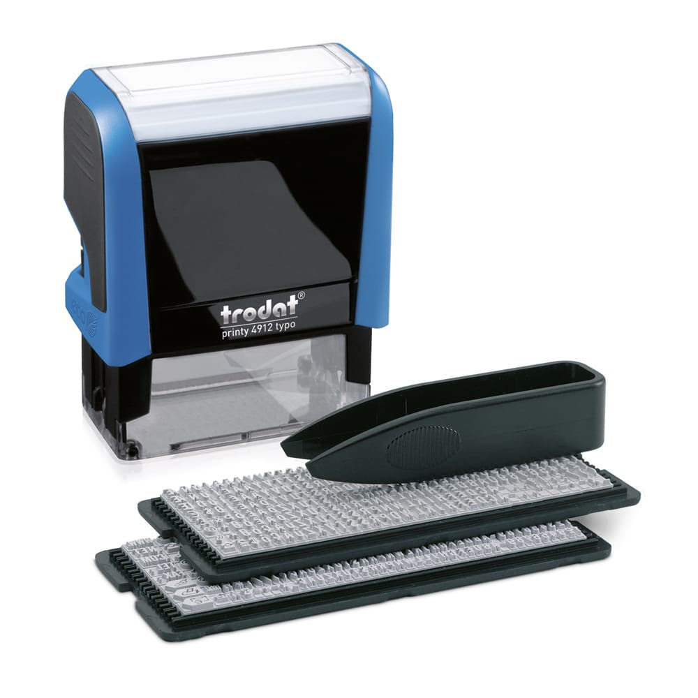 PRINTY DIY STAMP PLATE 47X18MM BK