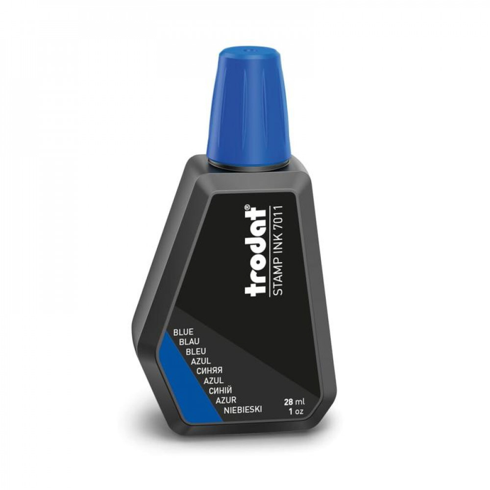 STAMP PAD INK BLUE 28ML