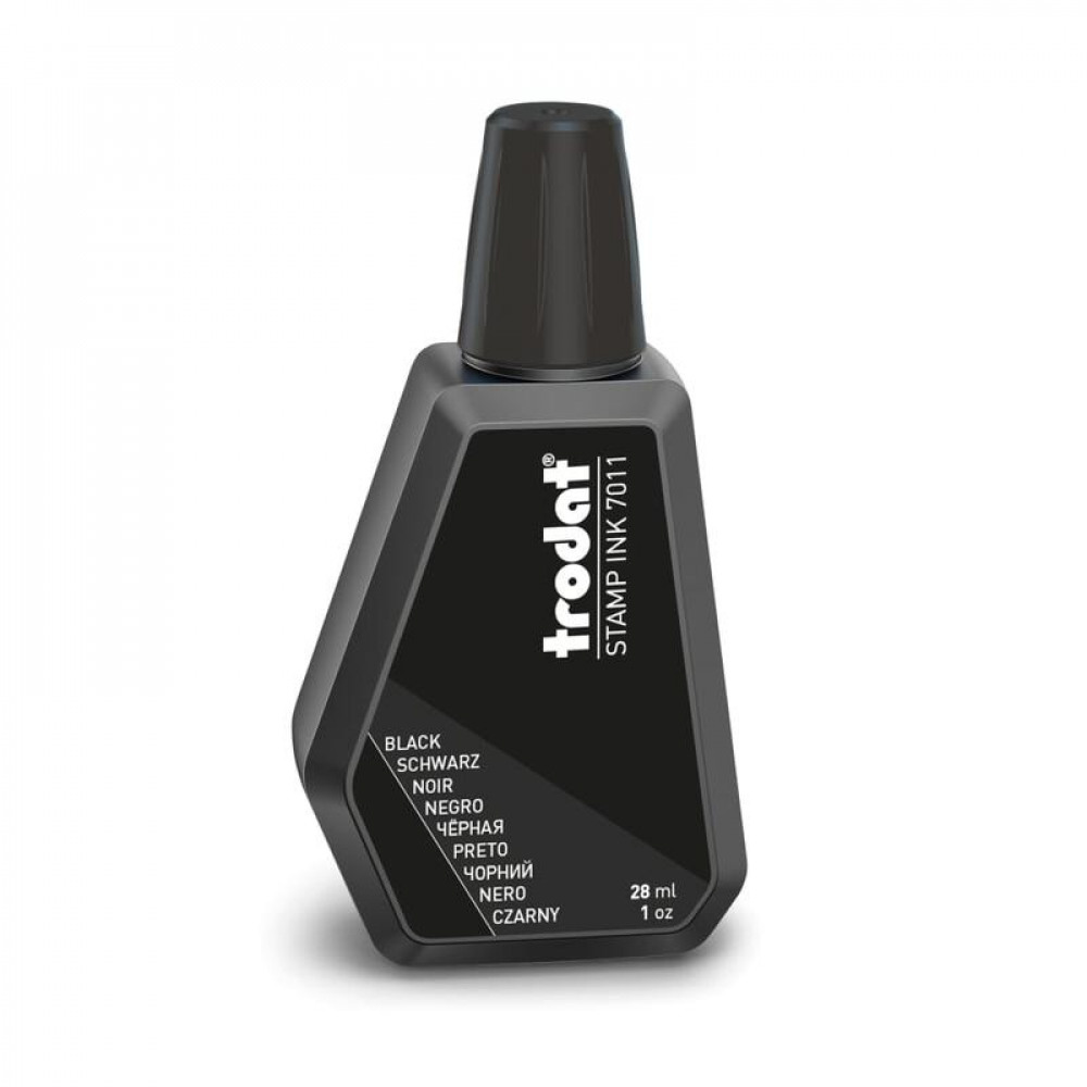 STAMP PAD INK BLACK 28ML